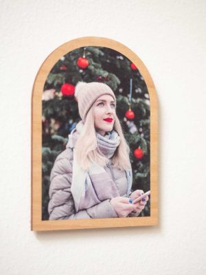 Arch Photo On Wood  Set