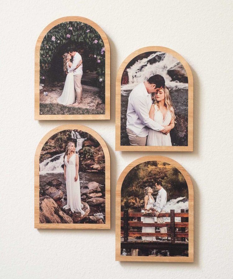 Arch Photo On Wood  Set - Image 2