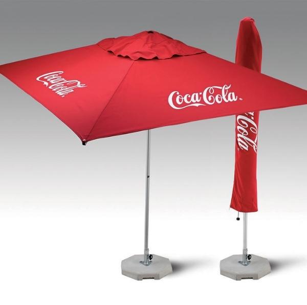 Parasol/Printed Branded Hexagonal Umbrellas