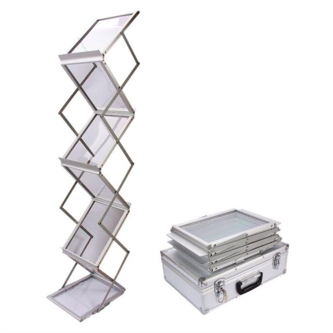 A4 Brochure Stand – Portable, Foldable & Professional Display Solution - Image 2