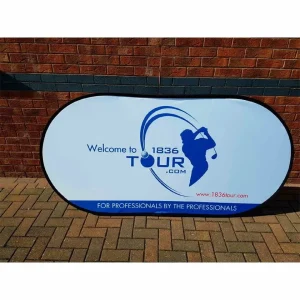 Spring Steel Pop Up Banner