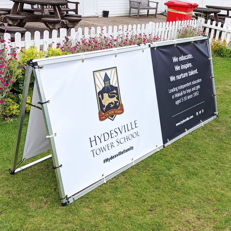 Aluminium A-Frame Banners