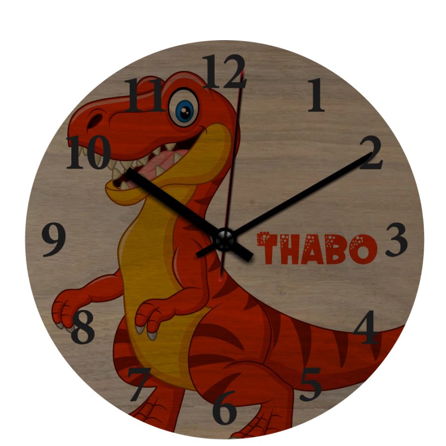 Dino Wall Clock