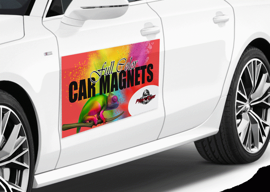 Full Color Car Magnets