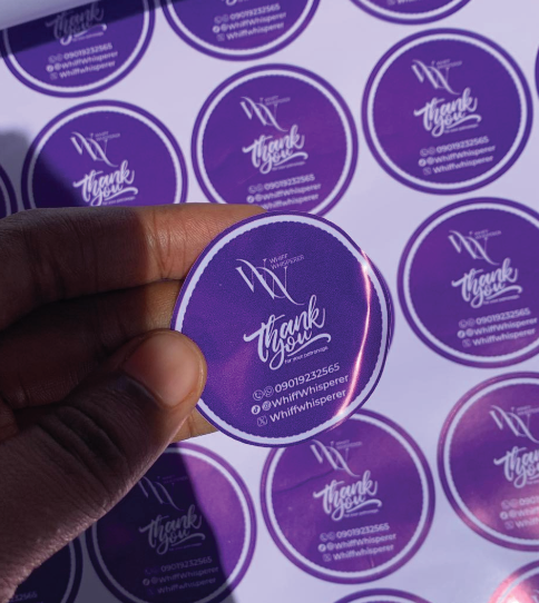 Custom Vinyl Labels — Simply Peel & Stick!