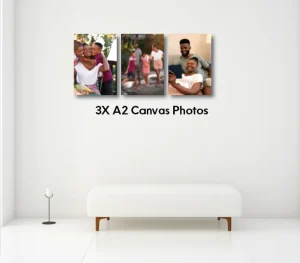 3 x A2 Canvas Photos